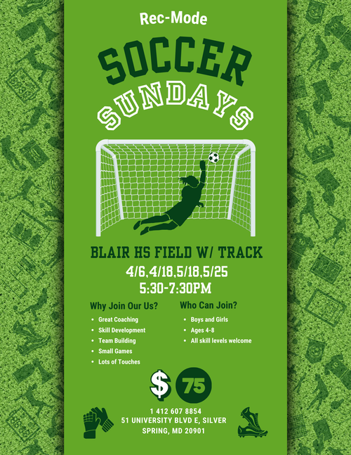 Rec-Mode Soccer Sundays