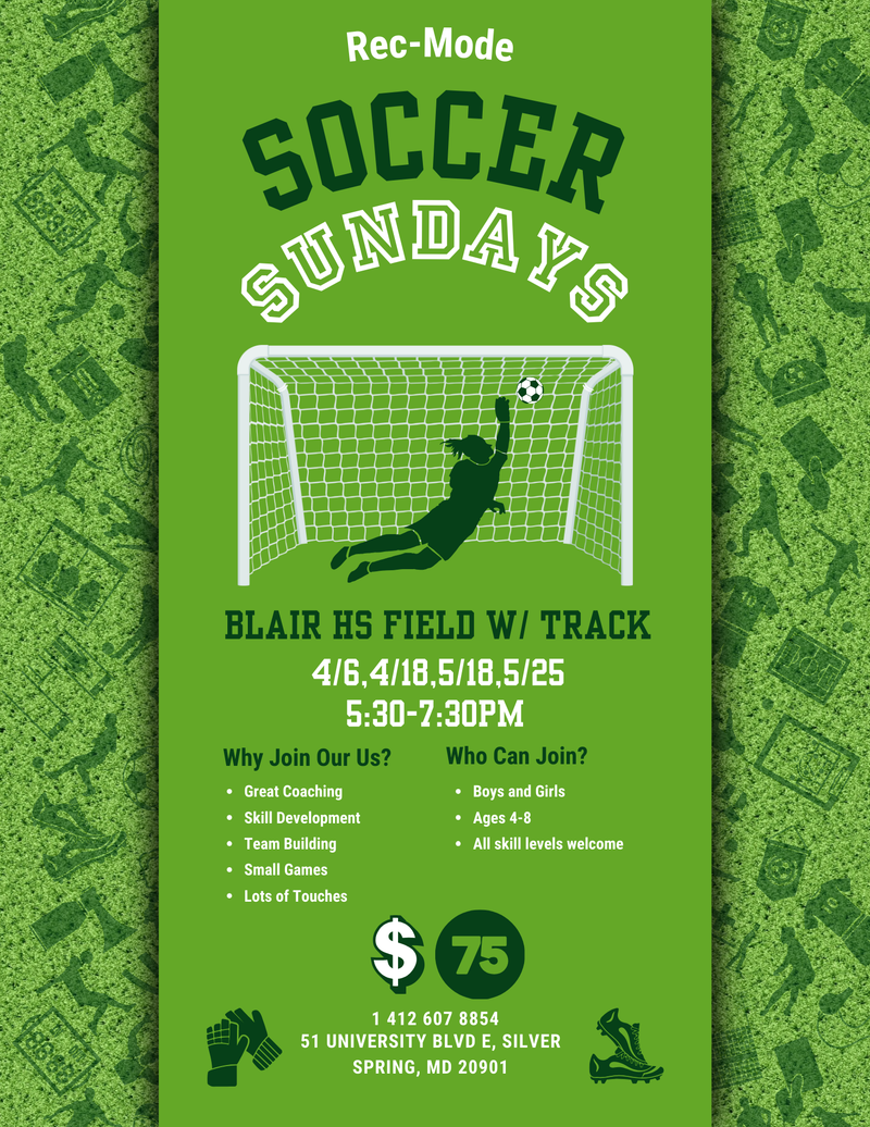 Rec-Mode Soccer Sundays