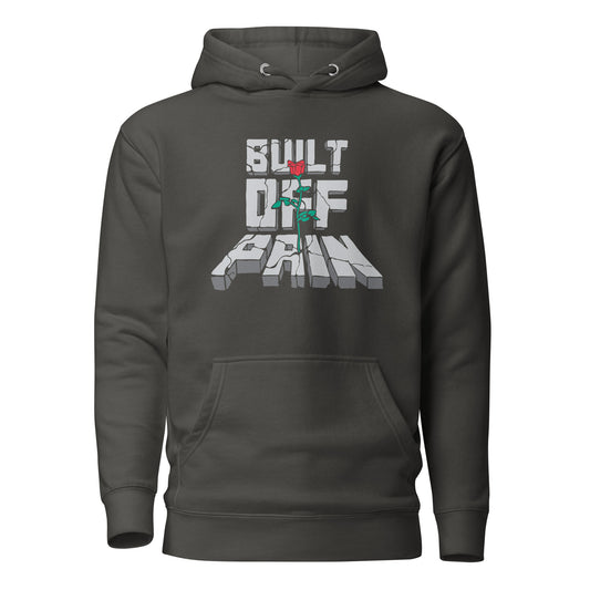 Paris Ford - Built Off Pain Concrete Hoodie
