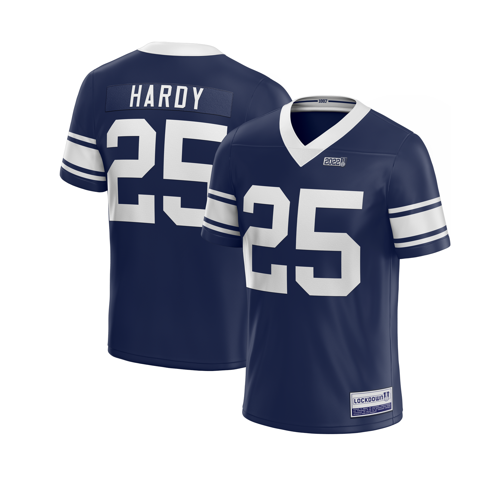 Lockdown U - Daequan Hardy Jersey Navy - ATH ECO