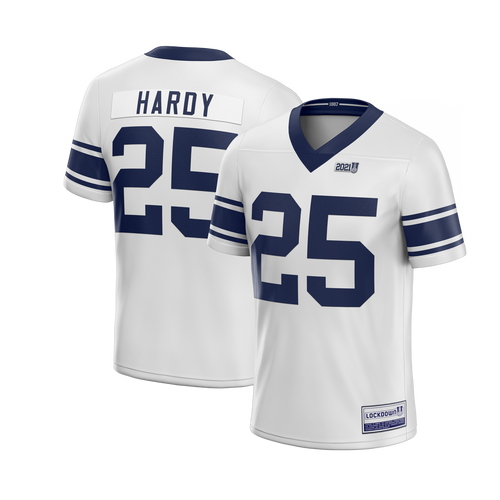 Lockdown U - Daequan Hardy Jersey White - ATH ECO