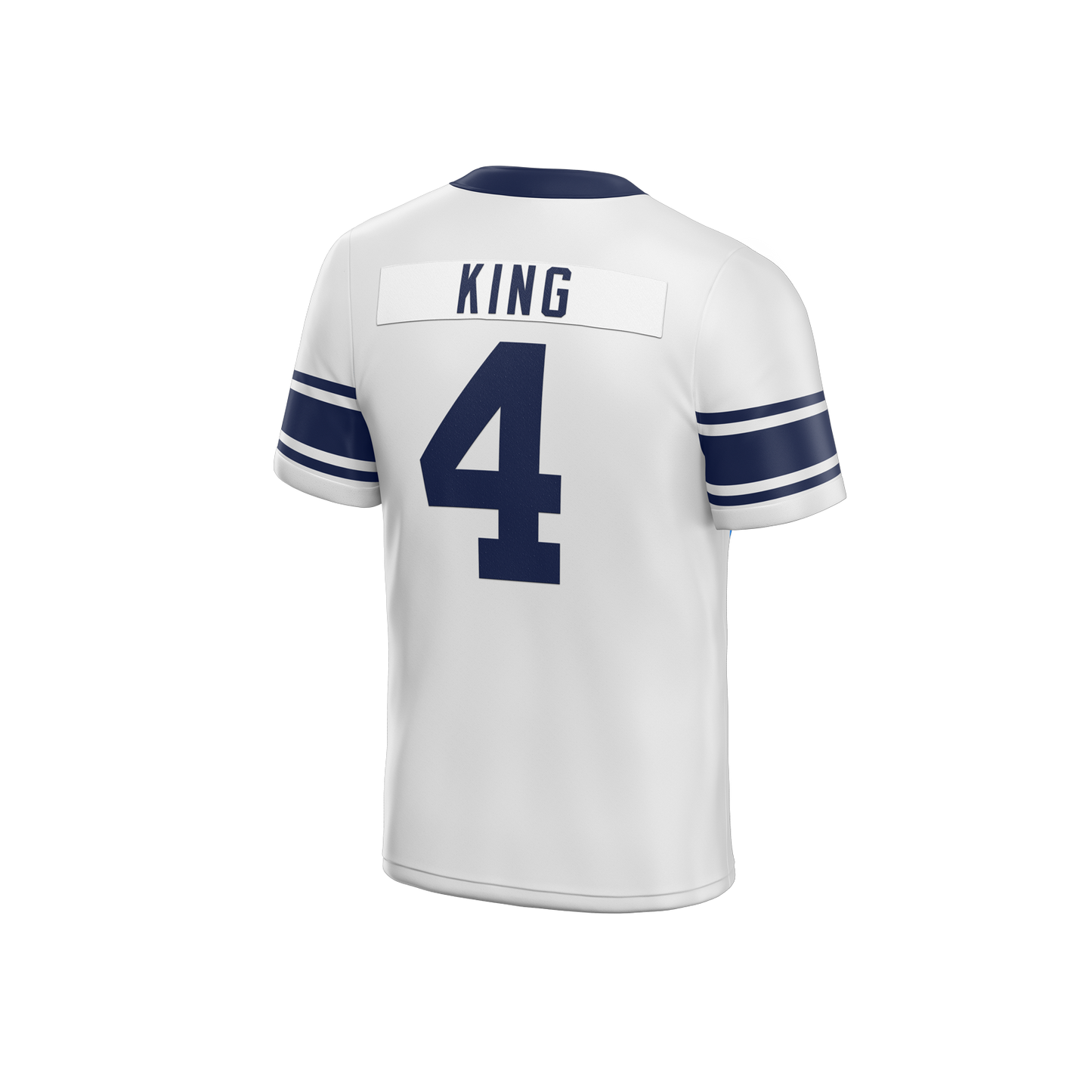 Lockdown U - Kalen King Jersey White - ATH ECO