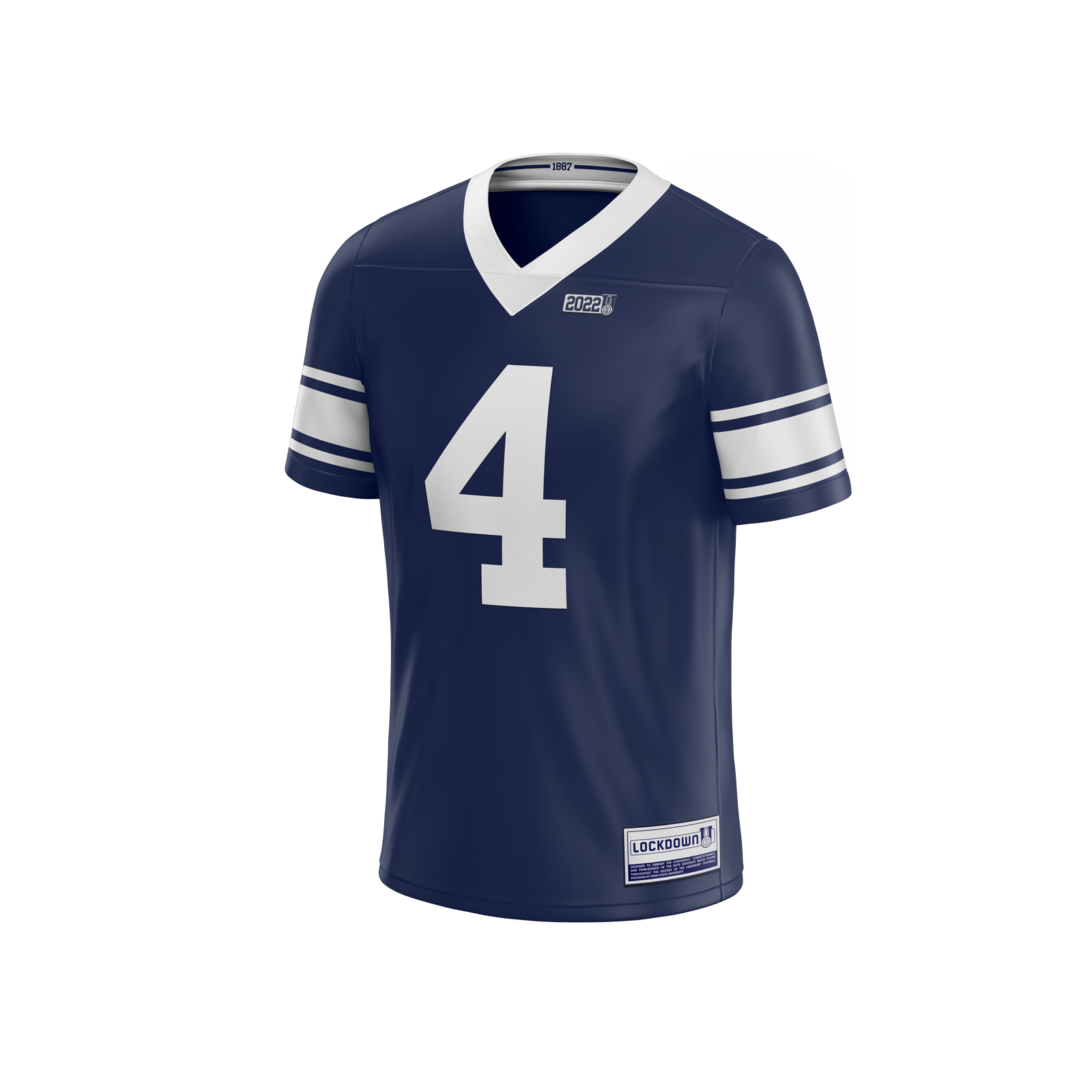 Lockdown U - Kalen King Jersey Navy - ATH ECO
