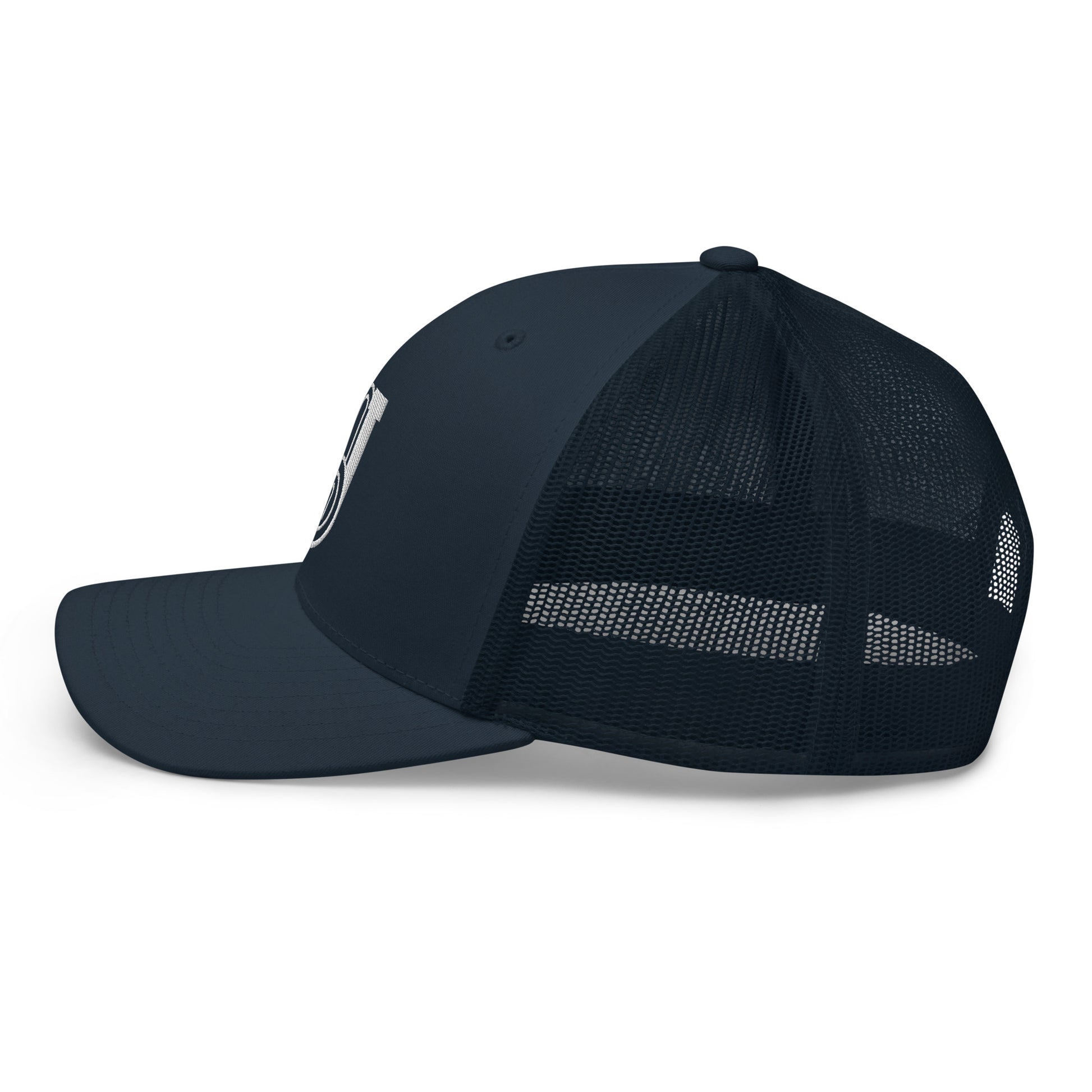 Lockdown U Trucker Hat - Lock Logo - ATH ECO