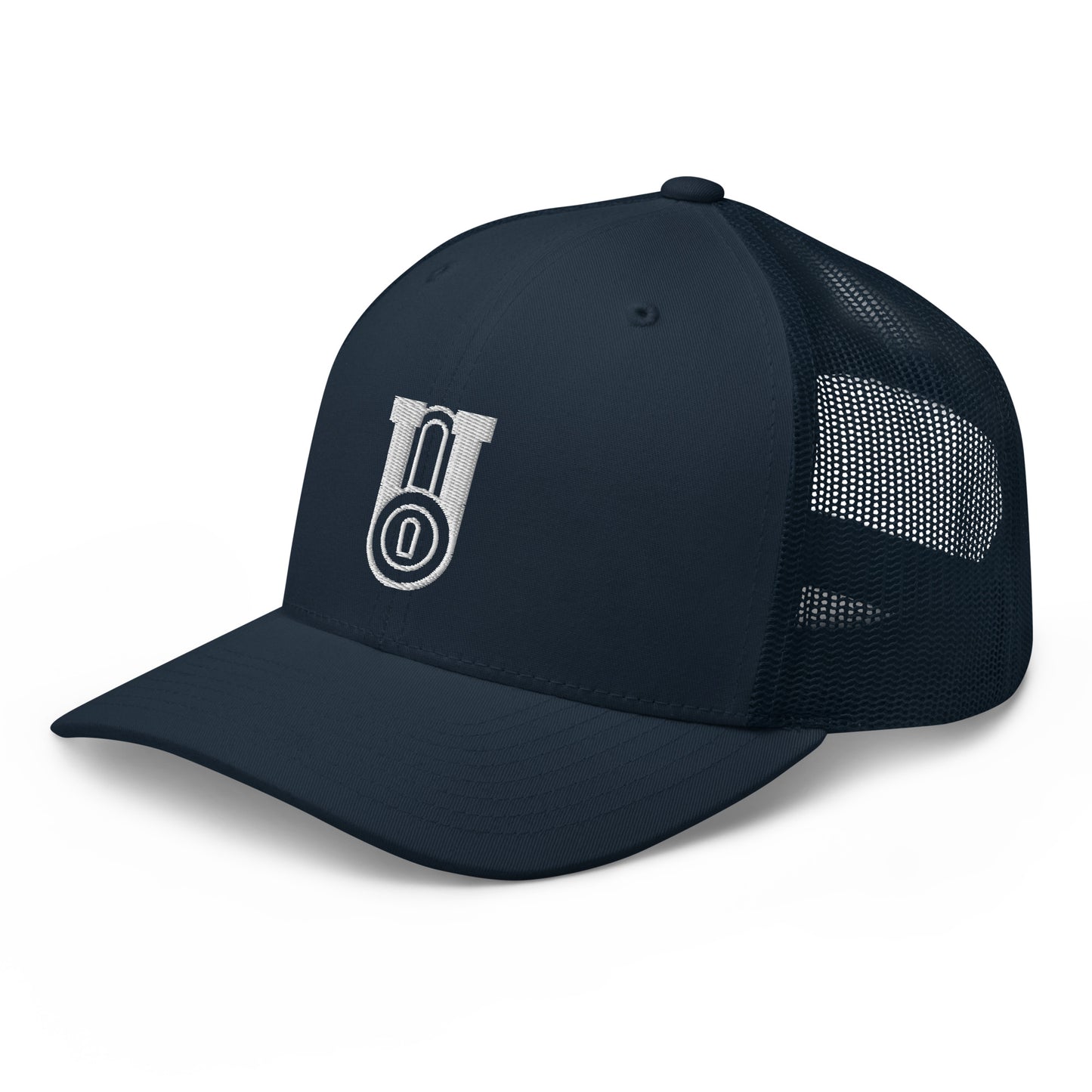 Lockdown U Trucker Hat - Lock Logo - ATH ECO