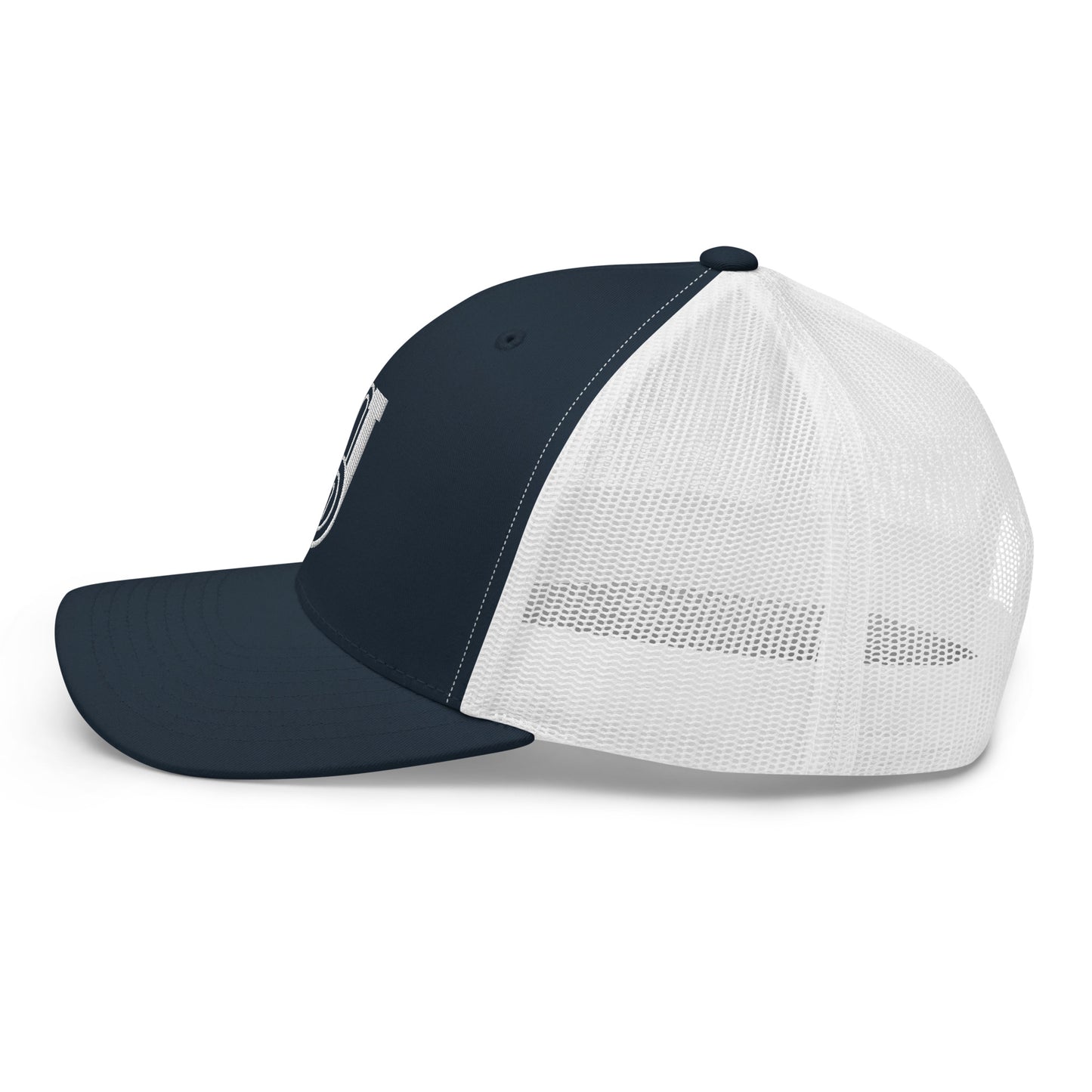Lockdown U Trucker Hat - Lock Logo - ATH ECO
