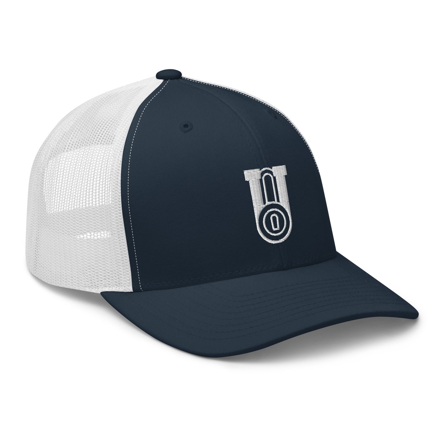 Lockdown U Trucker Hat - Lock Logo - ATH ECO