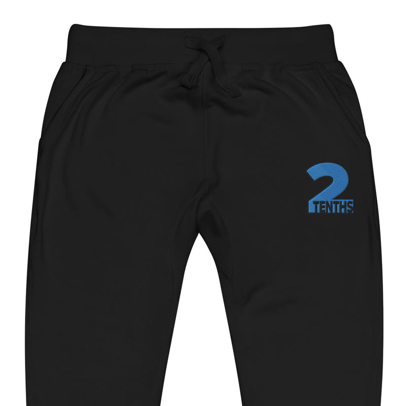 2Tenths Logo Joggers Black - ATH ECO