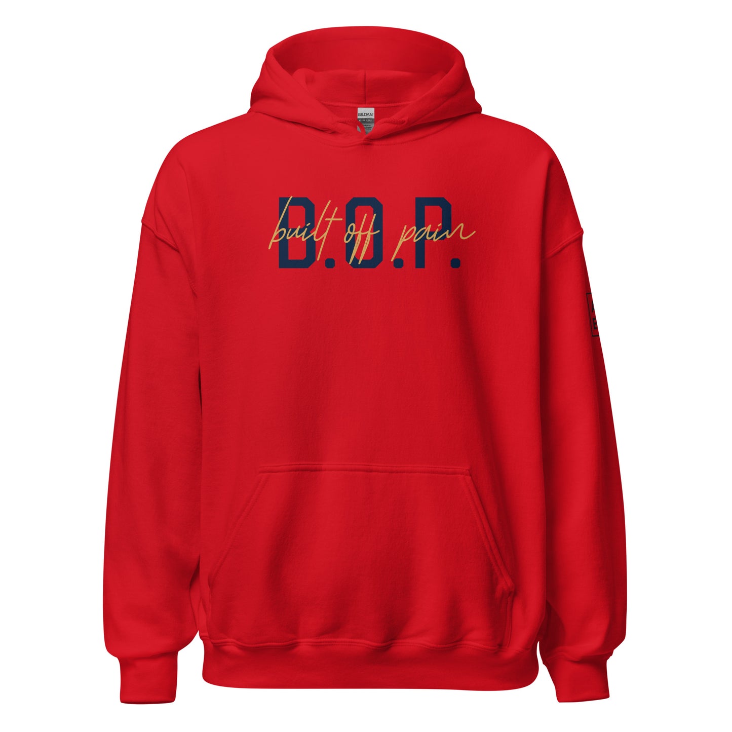 Paris Ford - Built Off Pain Generals Red Hoodie