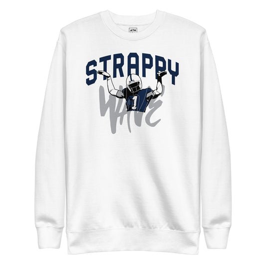Lockdown U - Strappy Wave Crew White - ATH ECO